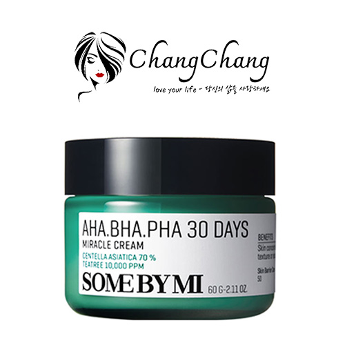 Kem dưỡng ẩm, giảm mụn Some By Mi AHA BHA PHA 30 Days Miracle Cream 60g