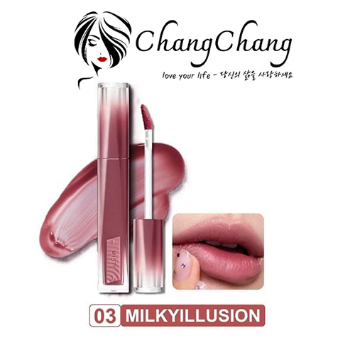 Son Pha Lê 3CE Màu 03 Milky Illusion 4.6g - Misty Lip Bare
