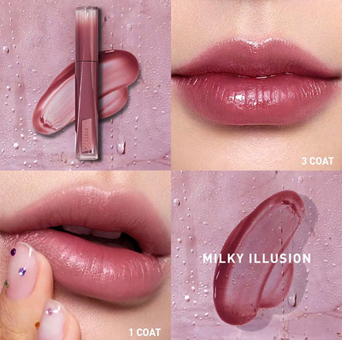 Hình ảnh minh họa củaSon Pha Lê 3CE Màu 03 Milky Illusion 4.6g - Misty Lip Bare
