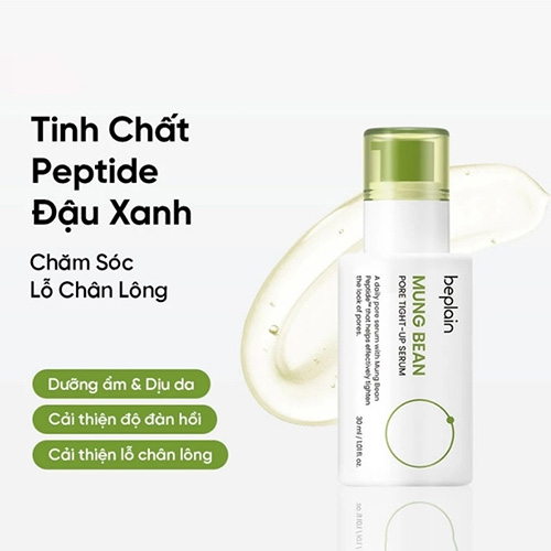 Hình ảnh minh họa củaTinh Chất Se Khít Lỗ Chân Lông Beplain Mung Bean Pore Tight Up Serum